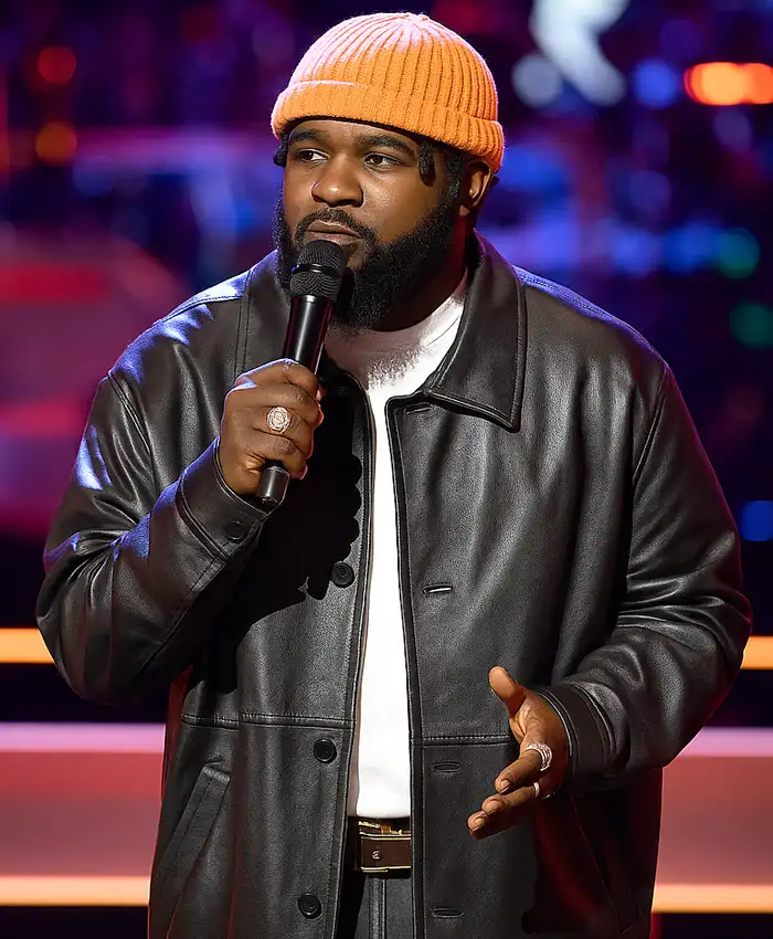 The Voice S28 Aarik Duncan Leather Jacket The Voice S28 Aarik Duncan Leather Jacket