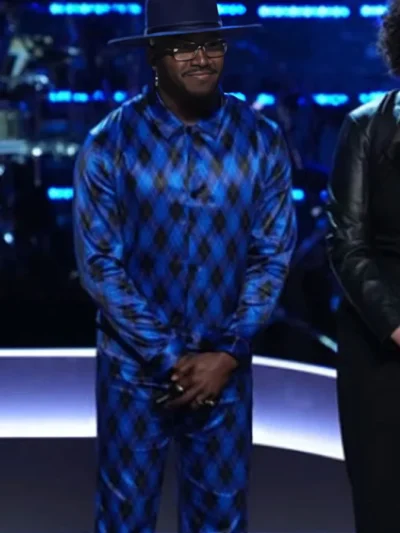 The Voice Season 26 J Paul Argyle Print Suit