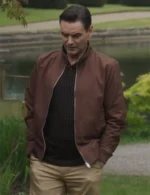 Theo Patterdale Vera S14 Brown Bomber Jacket