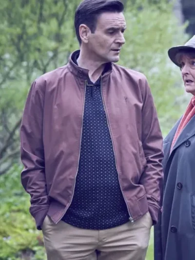 Theo Patterdale Vera S14 Brown Bomber Jacket