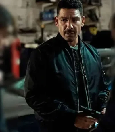 Tiago Roberts Law and Order Organized Crime S05 Black Jacket