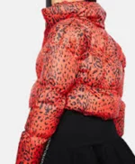 Tiffany Mitchell The Traitor Red Puffer Jacket