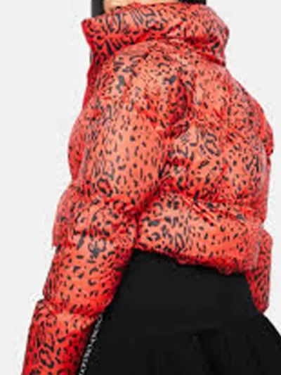 Tiffany Mitchell The Traitor Red Puffer Jacket
