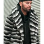 Tim Malcolm 90 Day Hunt For Love S01 Striped Fur Coat