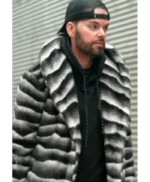 Tim Malcolm 90 Day Hunt For Love S01 Striped Fur Coat
