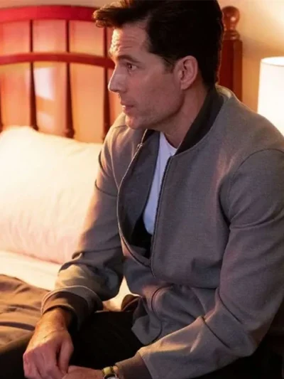 Tim Rozon SurrealEstate Grey Bomber Jacket