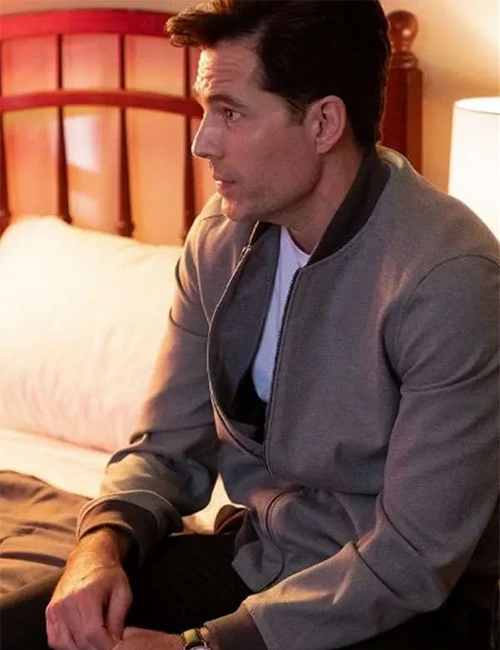 Tim Rozon SurrealEstate Grey Bomber Jacket Tim Rozon SurrealEstate Grey Bomber Jacket
