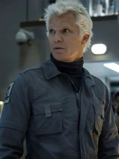 Timothy Olyphant Alien Earth Black Jacket