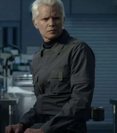 Timothy Olyphant Alien Earth Black Jacket