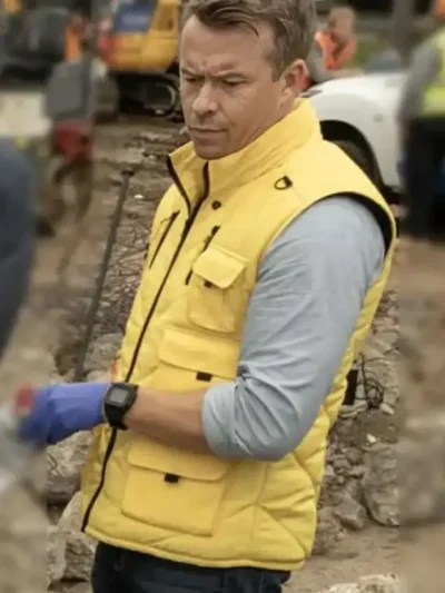Todd Lasance NCIS Sydney Yellow Vest