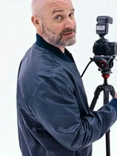Tom Segura Bad Thoughts S01 Blue Bomber Jacket