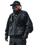 Tommy Brown Hitmakers Black Denim Jacket