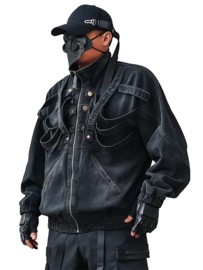 Tommy Brown Hitmakers Black Denim Jacket