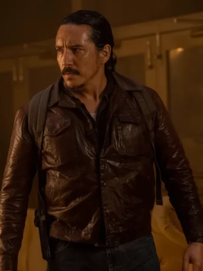 Tommy Miller The Last of Us S02 Leather Jacket