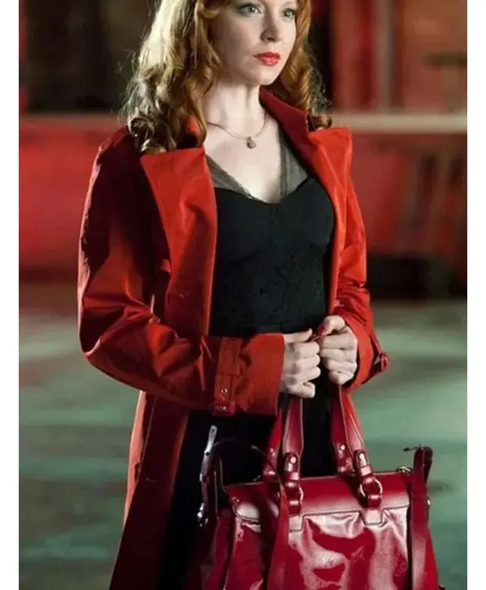 Torchwood Jilly Kitzinger Red Coat Torchwood Jilly Kitzinger Red Coat