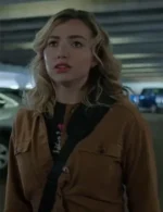Tory Nichols Cobra Kai S06 Brown Cotton Jacket
