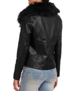 Total Divas S03 Paige Black Leather Jacket