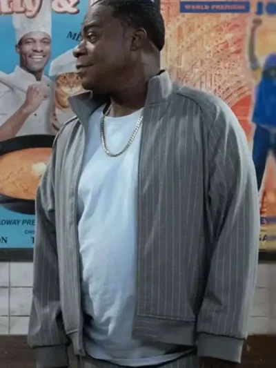 Tracy Morgan Crutch 2025 Grey Jacket