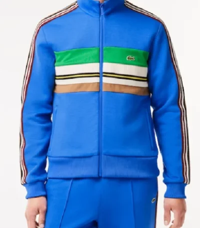 Tristan SkyMed S03 Blue Striped Zipper Jacket