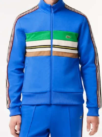 Tristan SkyMed S03 Blue Striped Zipper Jacket