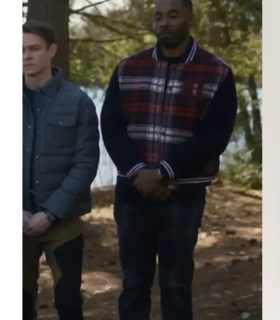Tristan SkyMed S03 Tartan Bomber Jacket