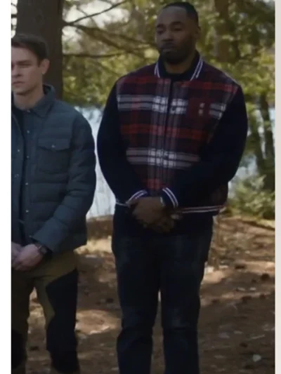 Tristan SkyMed S03 Tartan Bomber Jacket