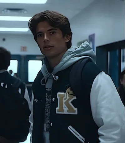 Troy Taylor Harlan Coben’s Shelter S01 Wool Varsity Jacket