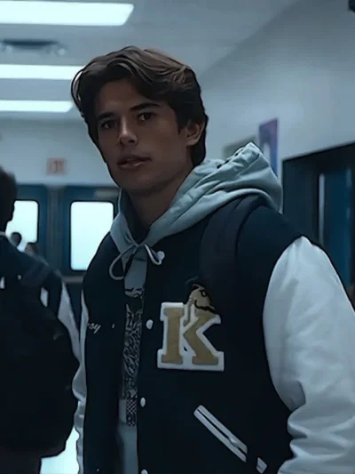 Troy Taylor Harlan Coben’s Shelter S01 Wool Varsity Jacket