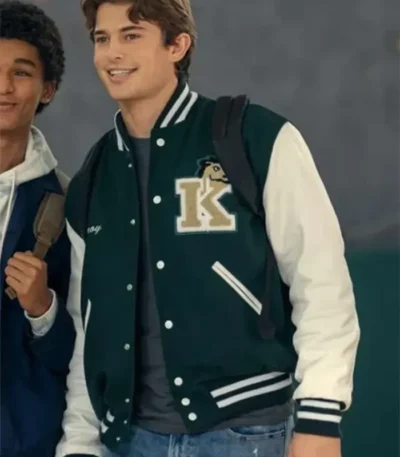 Troy Taylor Harlan Coben’s Shelter S01 Wool Varsity Jacket