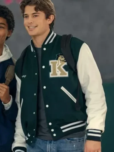 Troy Taylor Harlan Coben’s Shelter S01 Wool Varsity Jacket