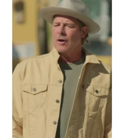 Ty Pennington Rock the Block S06 Cream Denim Jacket
