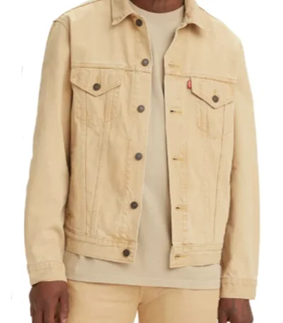 Ty Pennington Rock the Block S06 Cream Denim Jacket