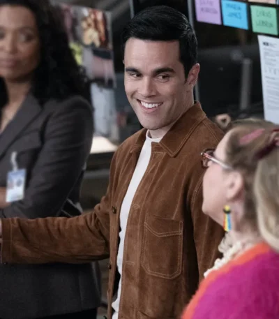 Tyler Green Criminal Minds Evolution S18 Suede Jacket