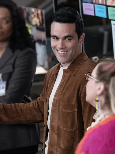 Tyler Green Criminal Minds Evolution S18 Suede Jacket