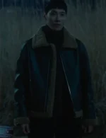 Um Tae-Seong The Trunk Shearling Leather Jacket