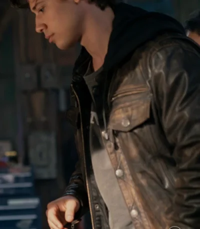 Uriah Shelton Motorheads S01 Leather Jacket