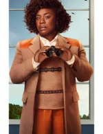 Uzo Aduba The Residence Brown Jacket