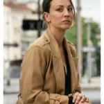 Vanished Alice Monroe Brown Wool Coat