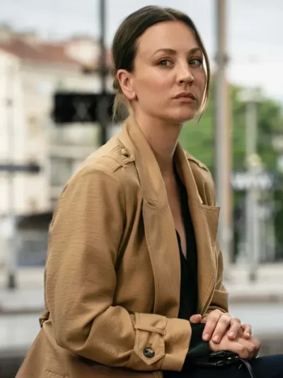 Vanished Alice Monroe Brown Wool Coat