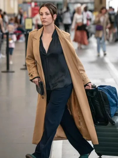 Vanished Alice Monroe Brown Wool Coat