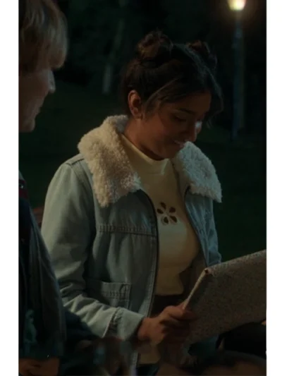 Varada Sethu Doctor Who S15 Sherpa Denim Jacket