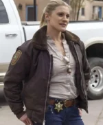 Victoria Moretti Longmire Bomber Jacket
