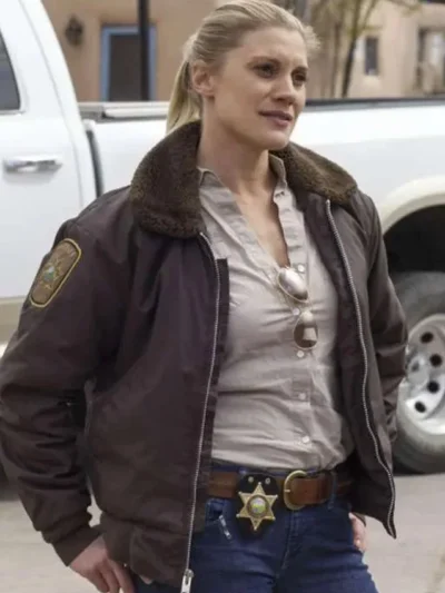 Victoria Moretti Longmire Bomber Jacket