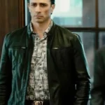 Vince Antonacci Tulsa King S03 Black Leather Jacket
