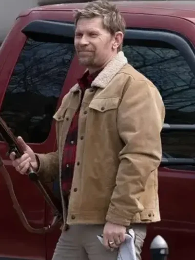 Virgil Poe American Rust Brown Cotton Jacket