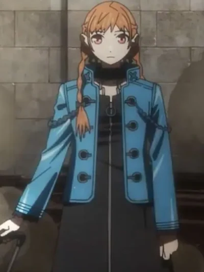 Virgin Punk Clockwork Girl Ubu Blue Jacket