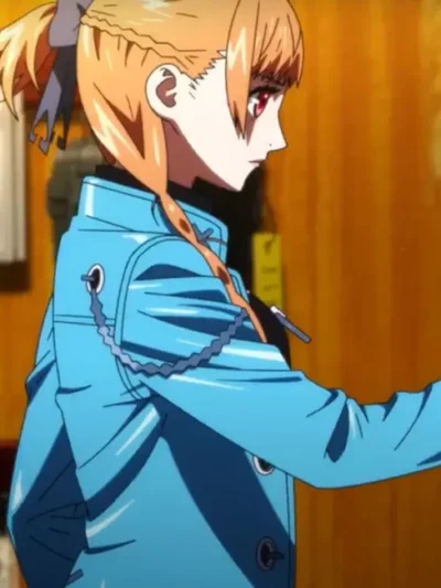 Virgin Punk Clockwork Girl Ubu Blue Jacket
