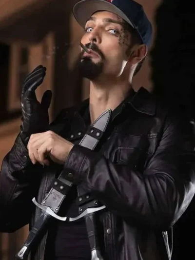 Vishous The Black Dagger Brotherhood Black Leather Jacket