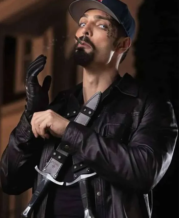 Vishous The Black Dagger Brotherhood Black Leather Jacket Vishous The Black Dagger Brotherhood Black Leather Jacket
