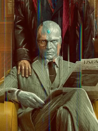 VisionQuest S01 Paul Bettany Vision Grey Blazer